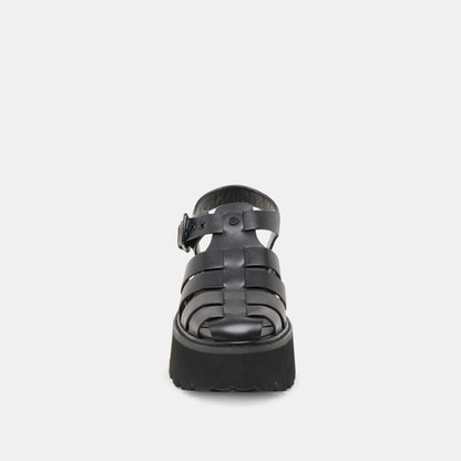 LASLY CUIR NOIR