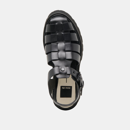 LASLY CUIR NOIR