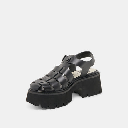 LASLY CUIR NOIR
