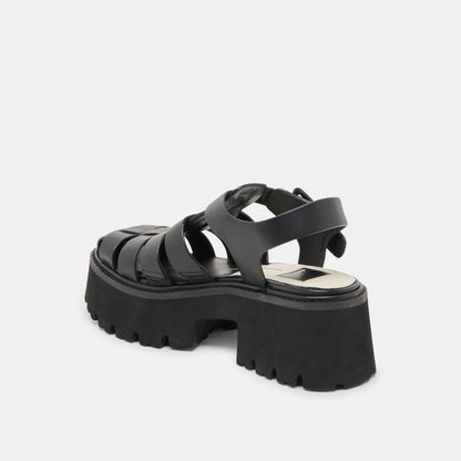LASLY CUIR NOIR