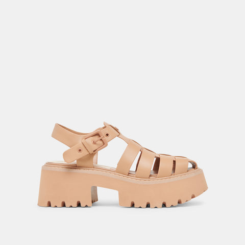 DOLCEVITA LASLY TONAL CAFE LEATHER All Sandals & Heels