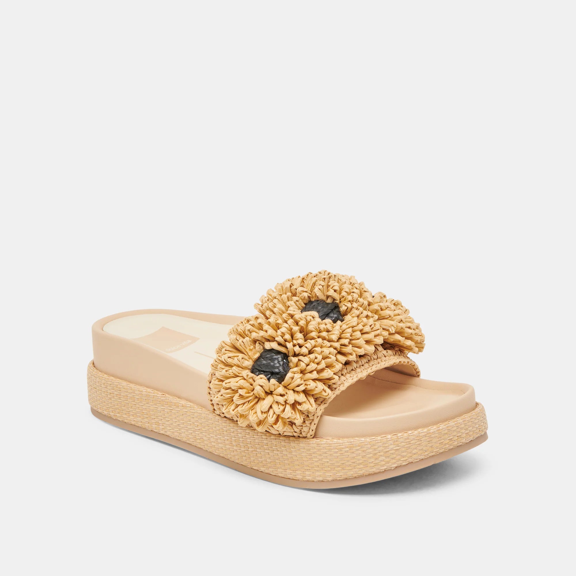 SIDONA FLOWER LT NATURAL RAFFIA - view 2