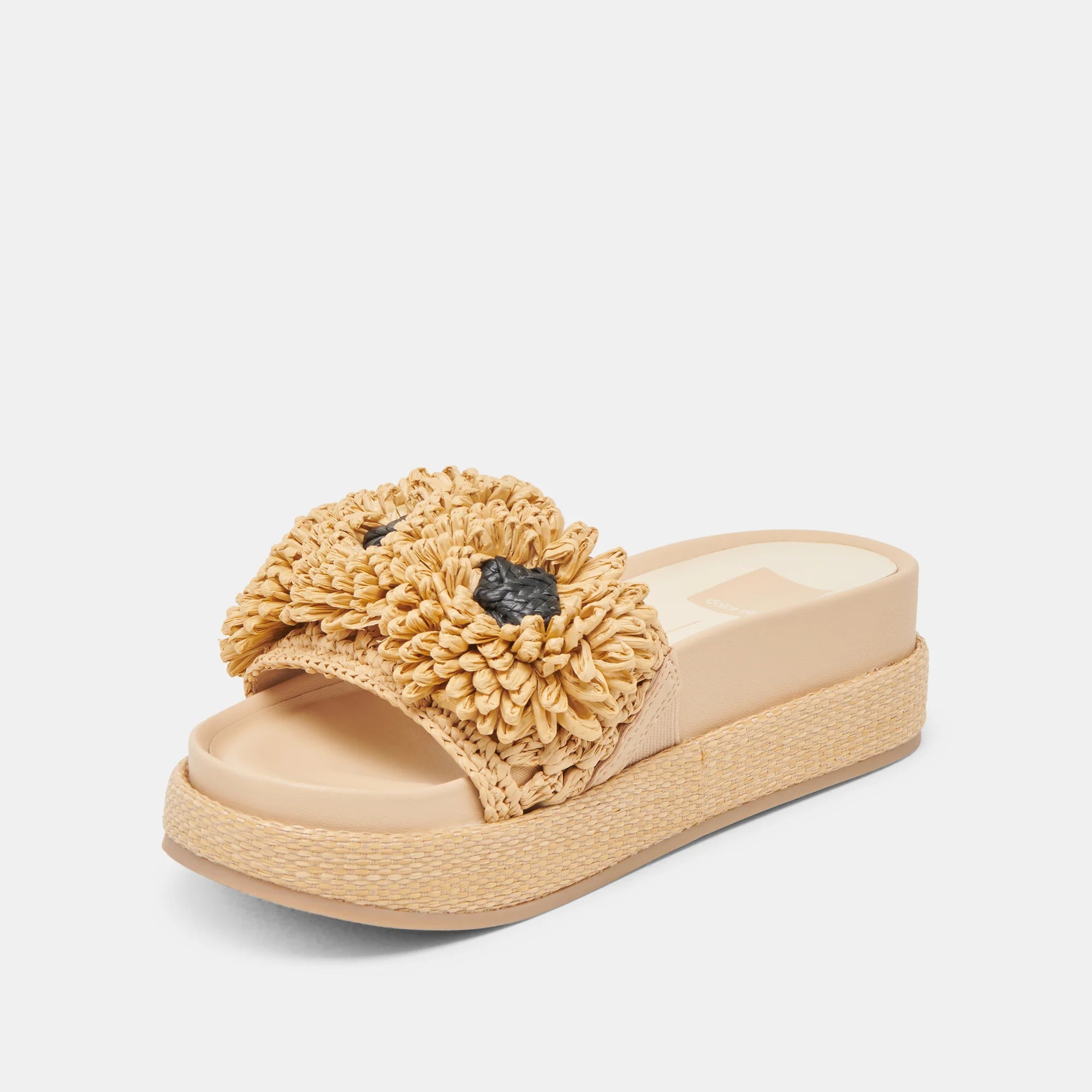 SIDONA FLOWER LT NATURAL RAFFIA - view 4