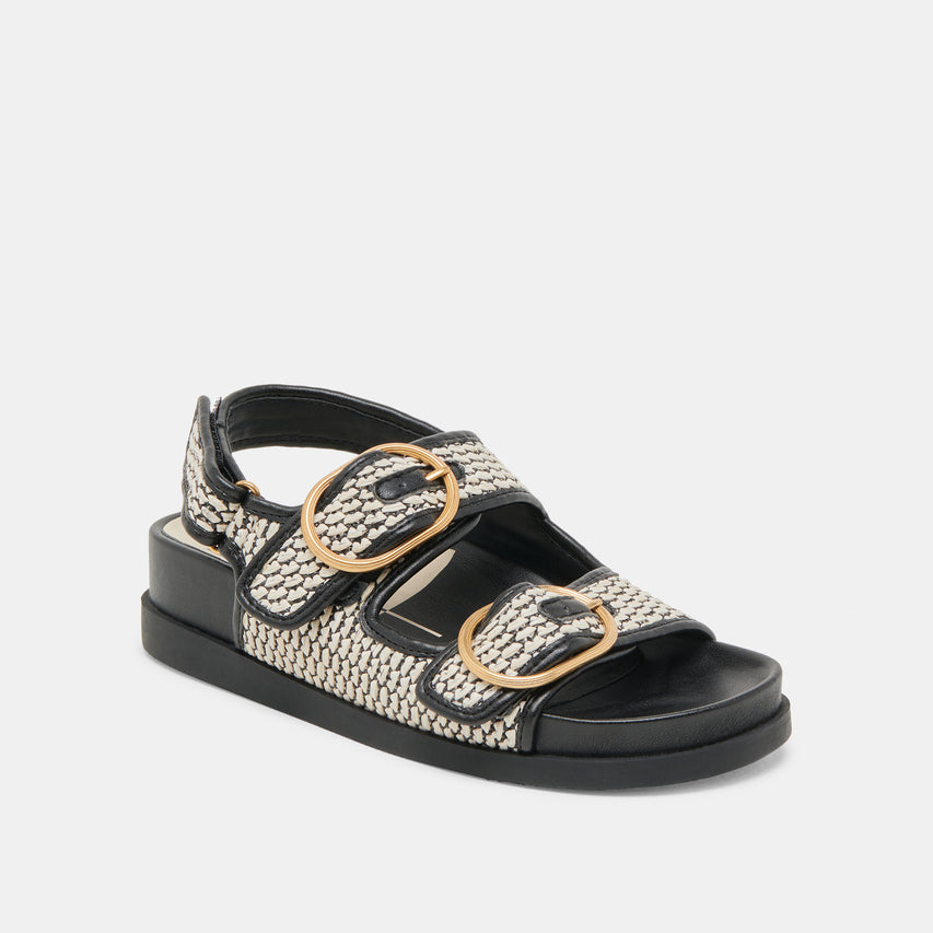STARLA RAPHIA NATUREL NOIR
