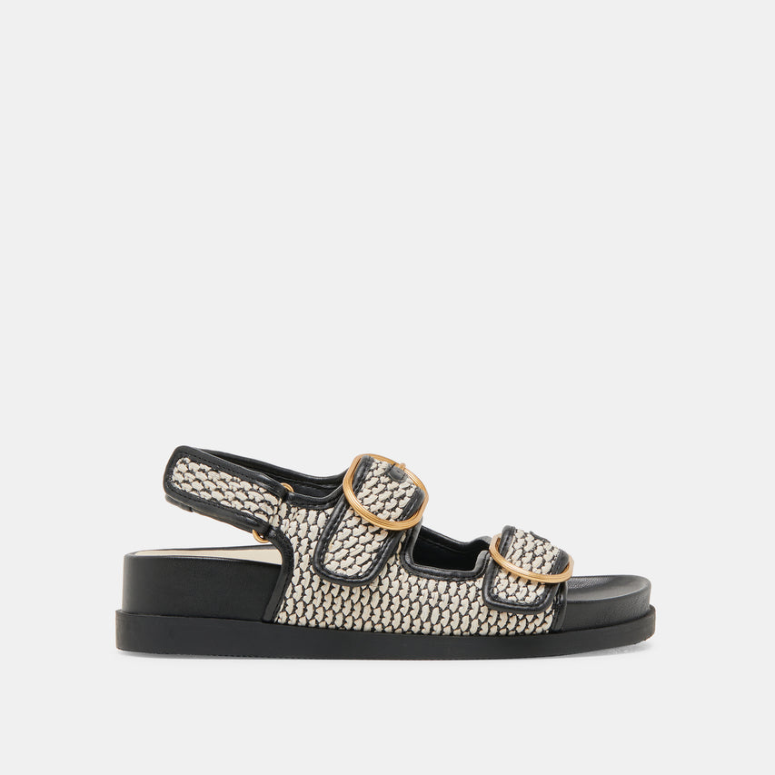 STARLA RAPHIA NATUREL NOIR
