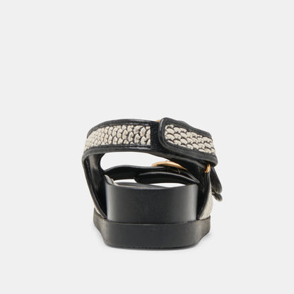 STARLA RAPHIA NATUREL NOIR