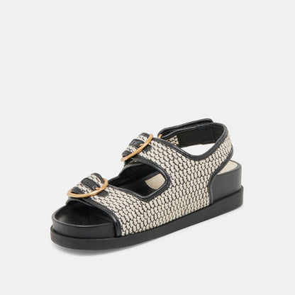STARLA RAPHIA NATUREL NOIR