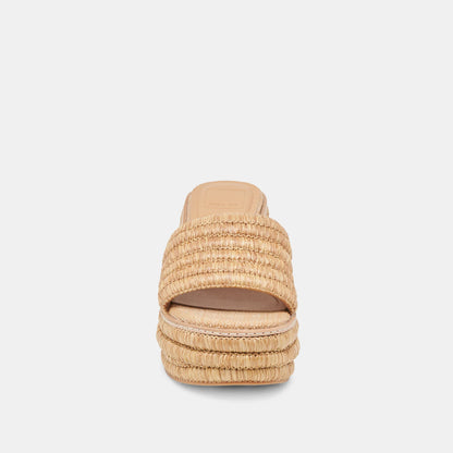 THRONE RAFFIA NATUREL PALE