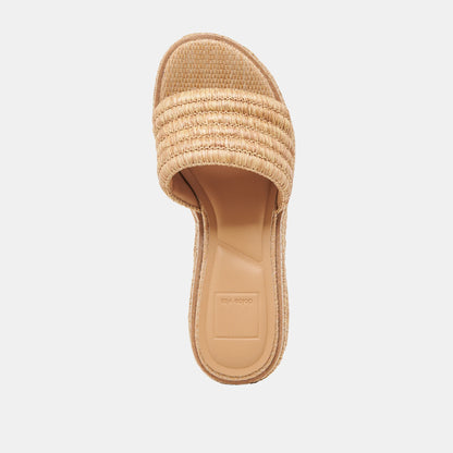 THRONE RAFFIA NATUREL PALE
