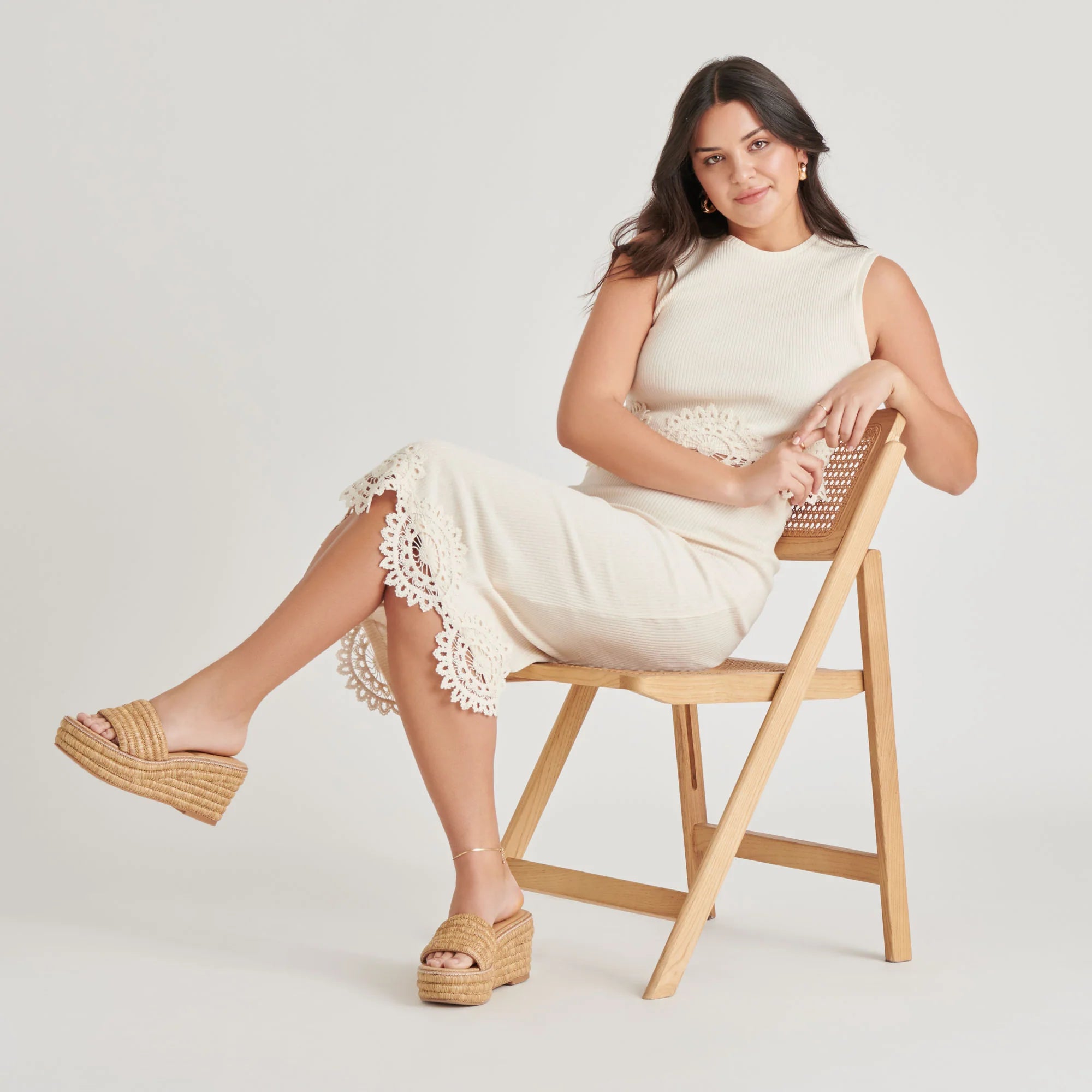 THRONE RAFFIA NATUREL PALE - view 12