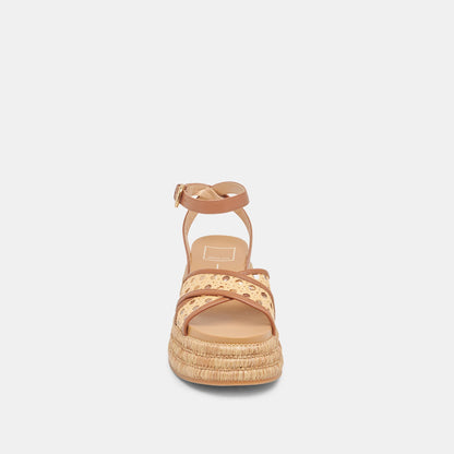 RAPHIA TRESSÉ WRILEY SADDLE