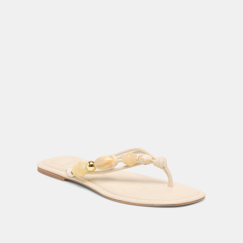 CELY IVORY LEATHER