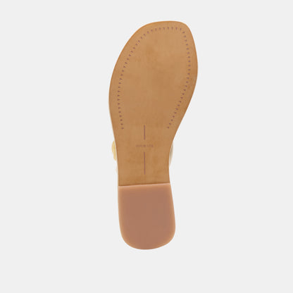 CELY IVORY LEATHER