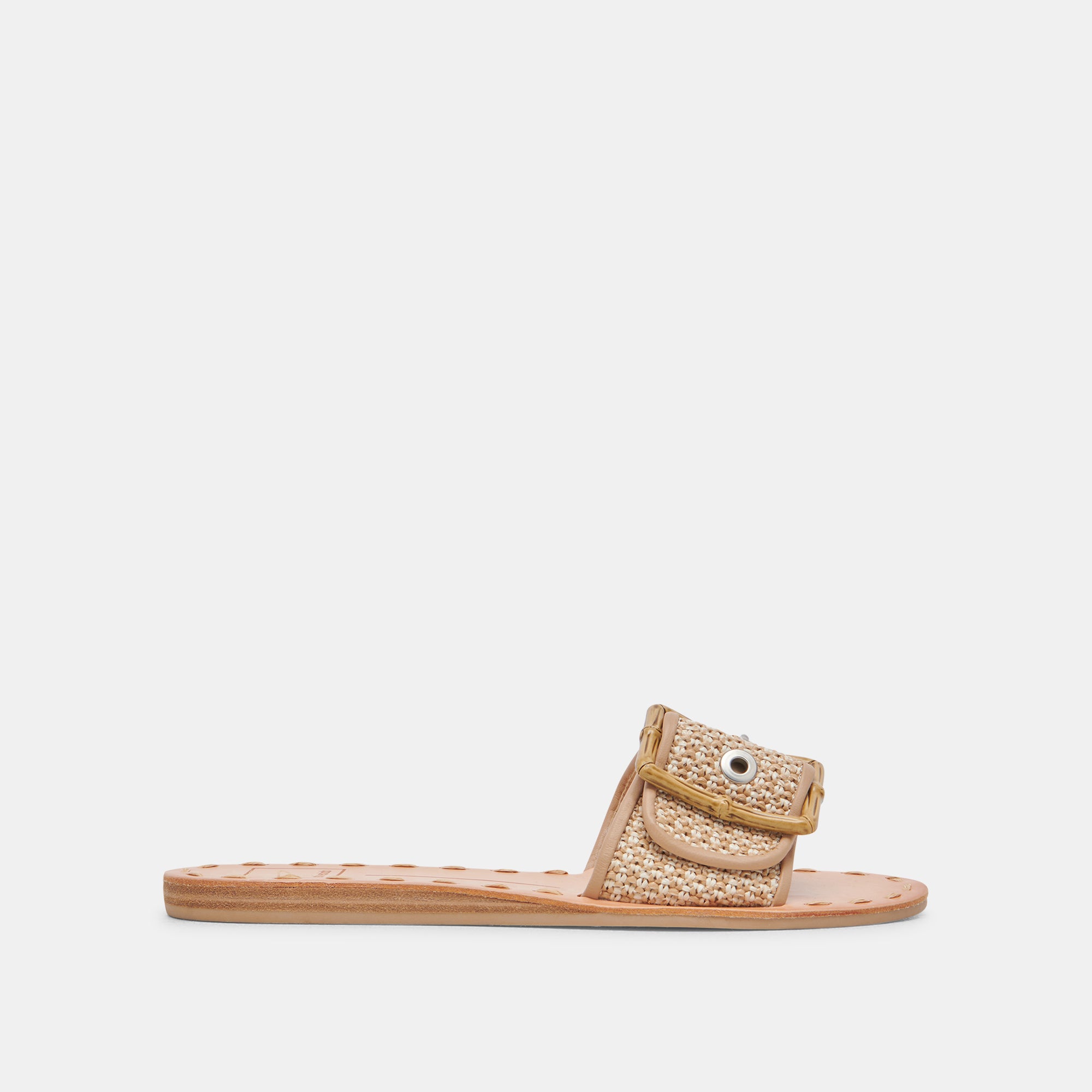 DASA WHITE/NATURAL RAFFIA