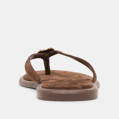 JAINA NUBUCK BRUN FONCÉ