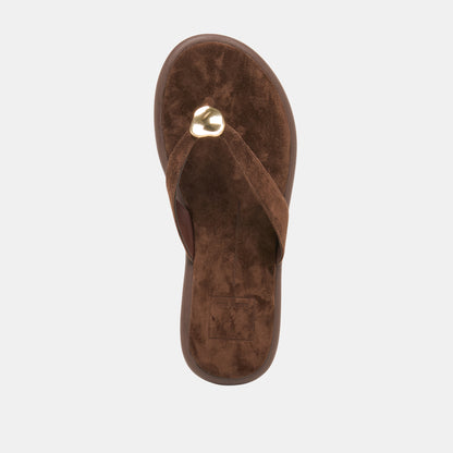 JAINA NUBUCK BRUN FONCÉ