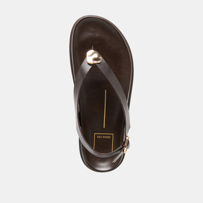 JONY CUIR BRUN FONCÉ