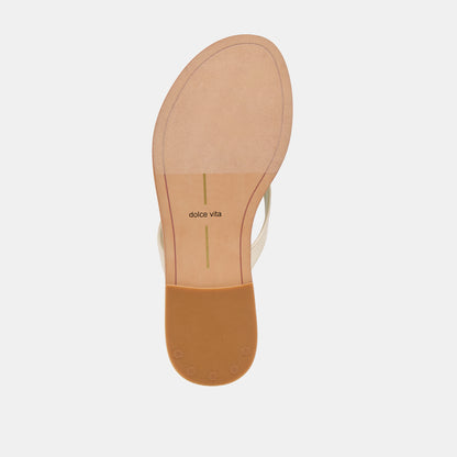 JUNY OFF WHITE LEATHER