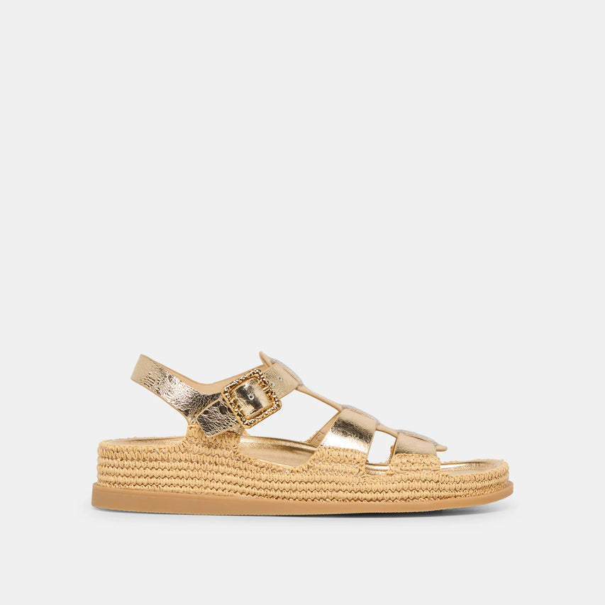 SHENNA GOLD LEATHER