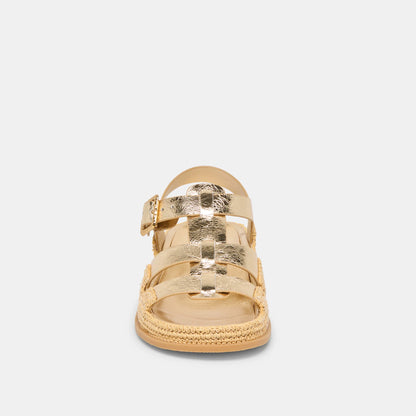 SHENNA GOLD LEATHER