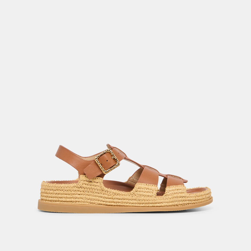 SHENNA CUIR MARRON