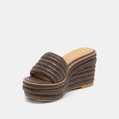 THRONE CHOCOLATE RAFFIA