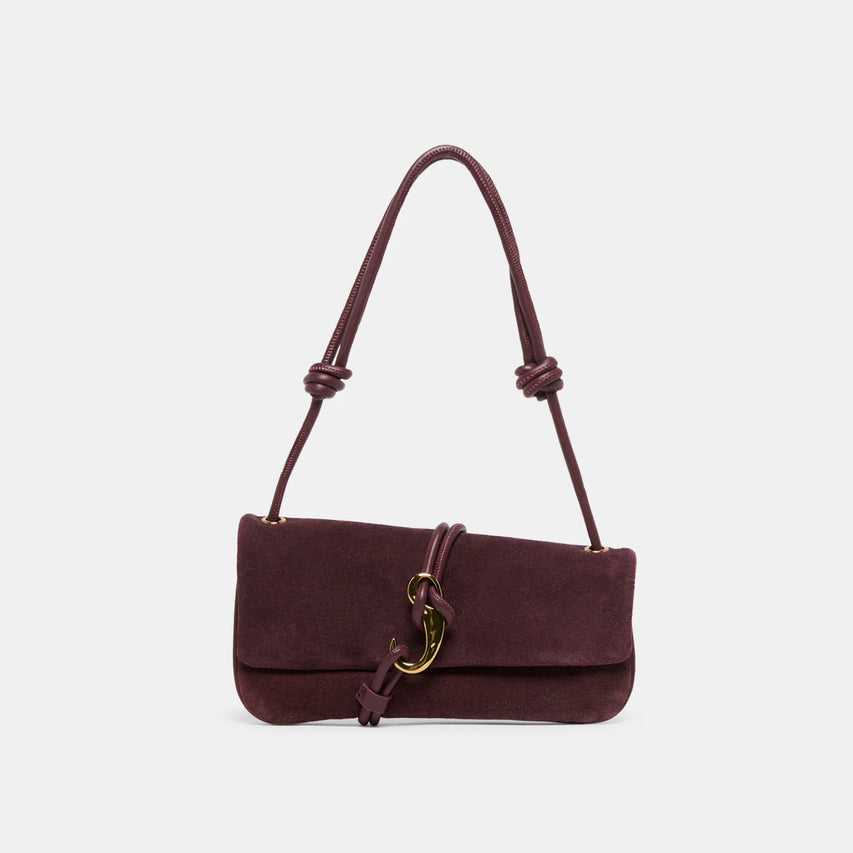 ALICE BURGUNDY SUEDE