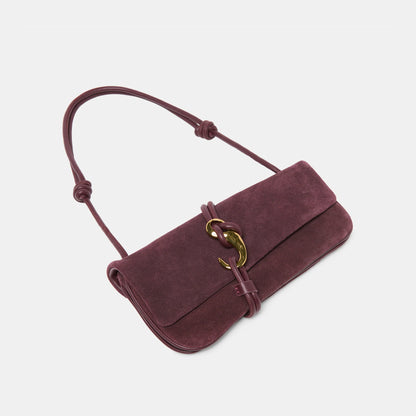 ALICE BURGUNDY SUEDE