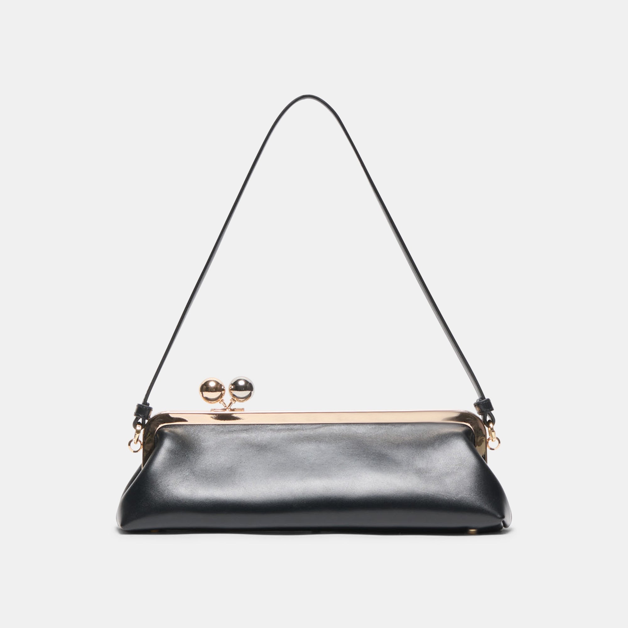 AMBRIAA BLACK LEATHER
