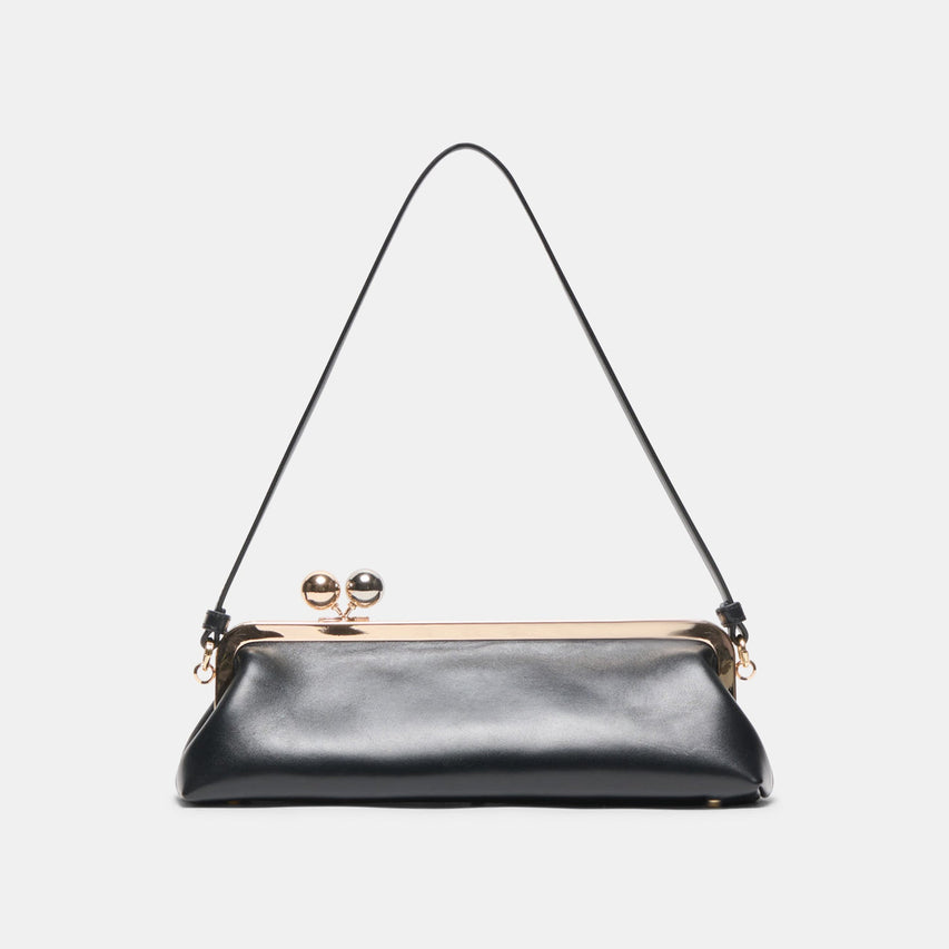 AMBRIAA BLACK LEATHER