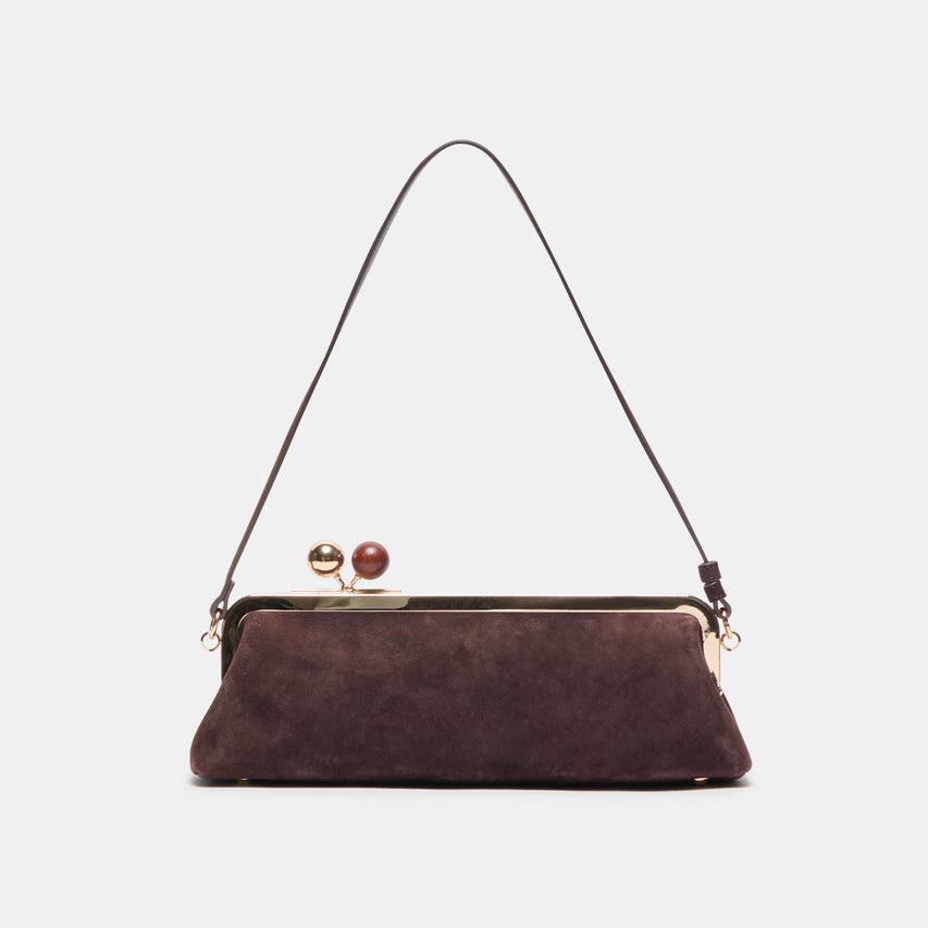 AMBRIAA CHOCOLATE SUEDE