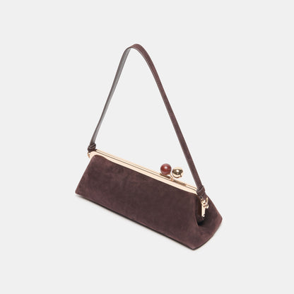 AMBRIAA CHOCOLATE SUEDE