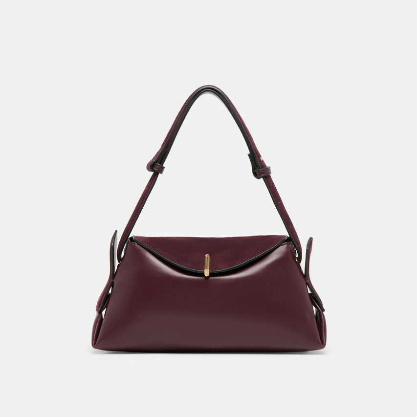 DEVYN BURGUNDY LEATHER