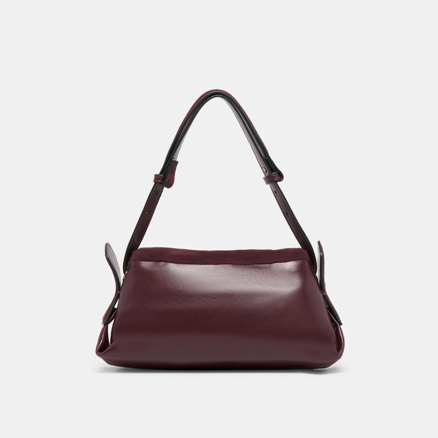 DEVYN BURGUNDY LEATHER