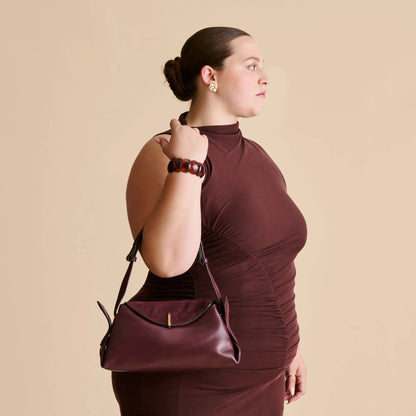 DEVYN BURGUNDY LEATHER