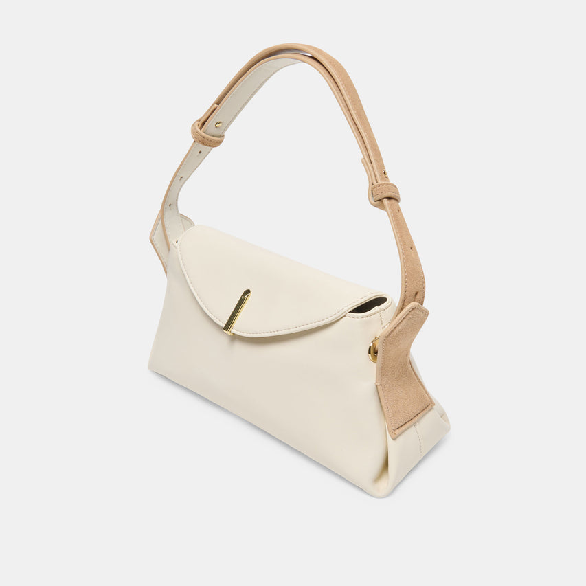 DEVYN CUIR BLANC