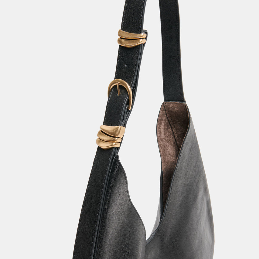 ESMIRA BLACK LEATHER