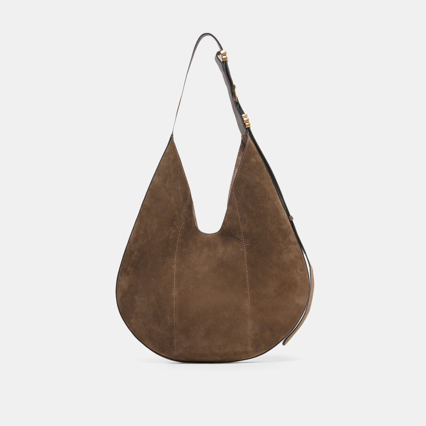 ESMIRA DK TAUPE SUEDE