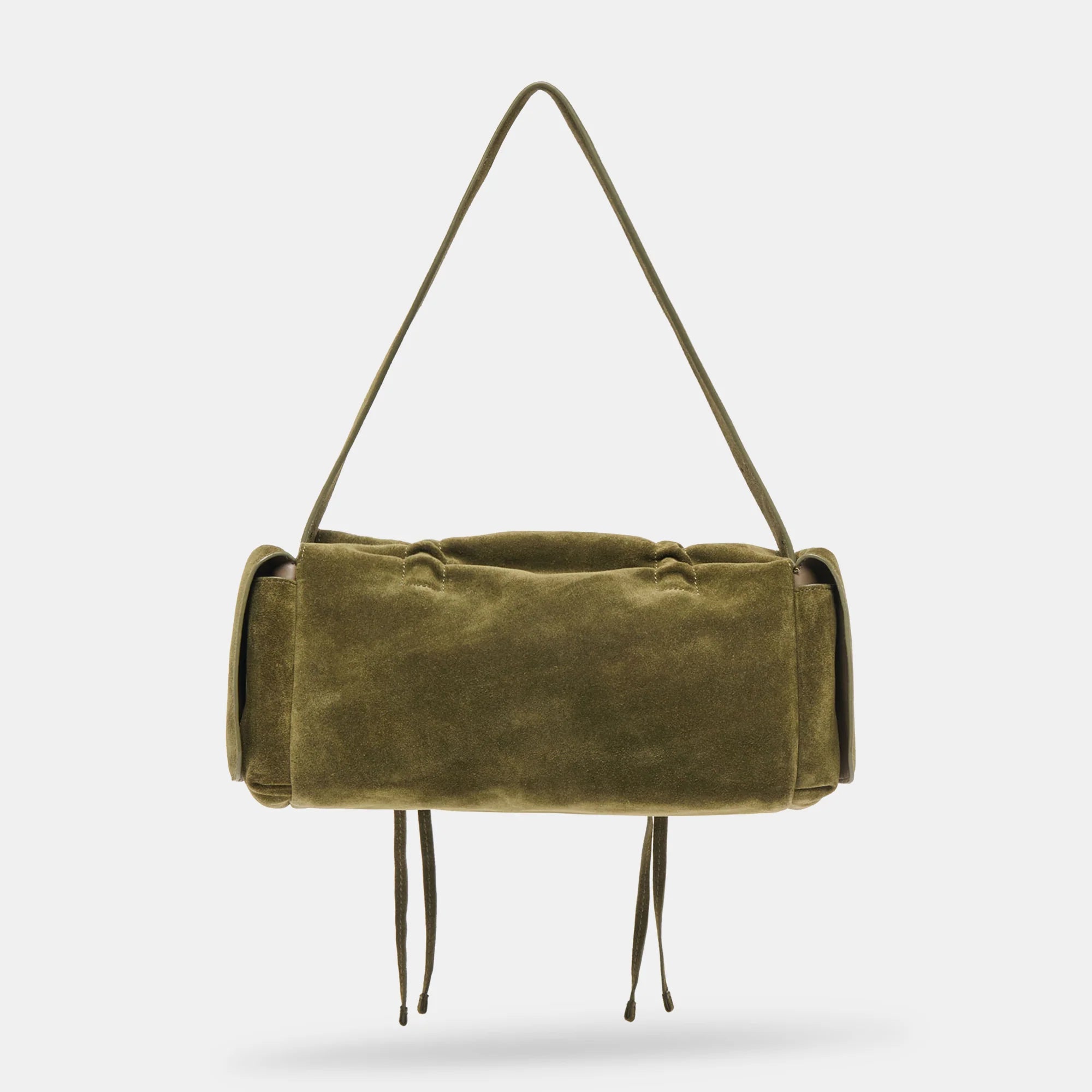 HUDSON OLIVE SUEDE