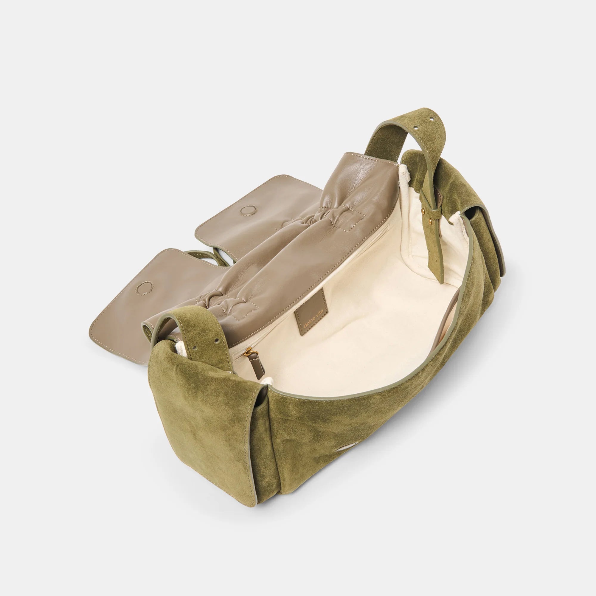 HUDSON OLIVE SUEDE