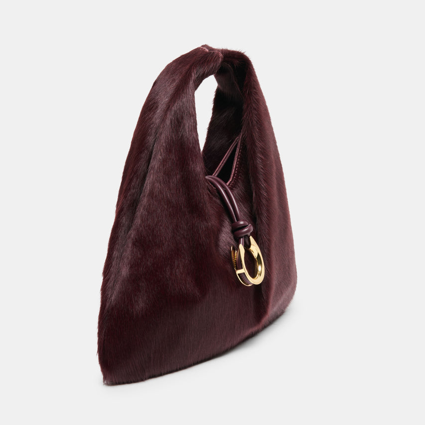 MARTIN-H BURGUNDY CALF HAIR