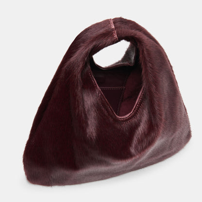 MARTIN-H BURGUNDY CALF HAIR