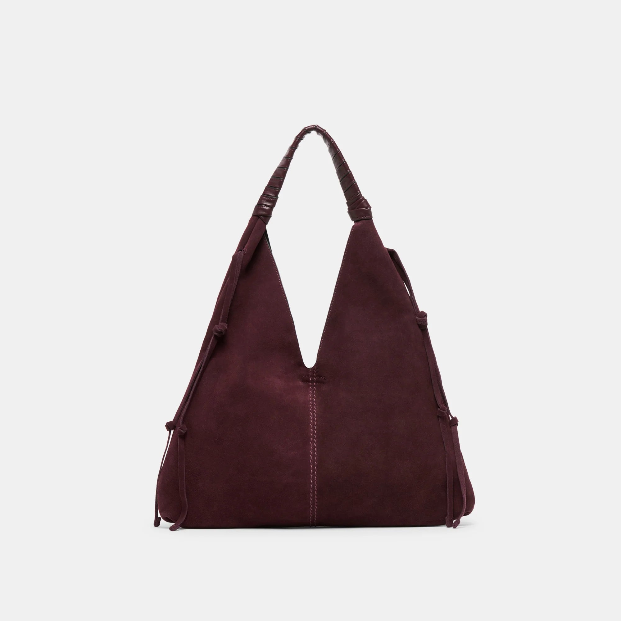 MERRICK BURGUNDY SUEDE