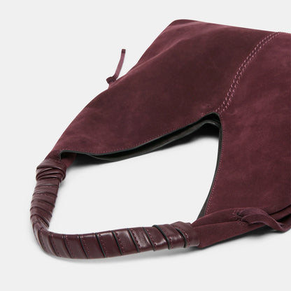 MERRICK BURGUNDY SUEDE