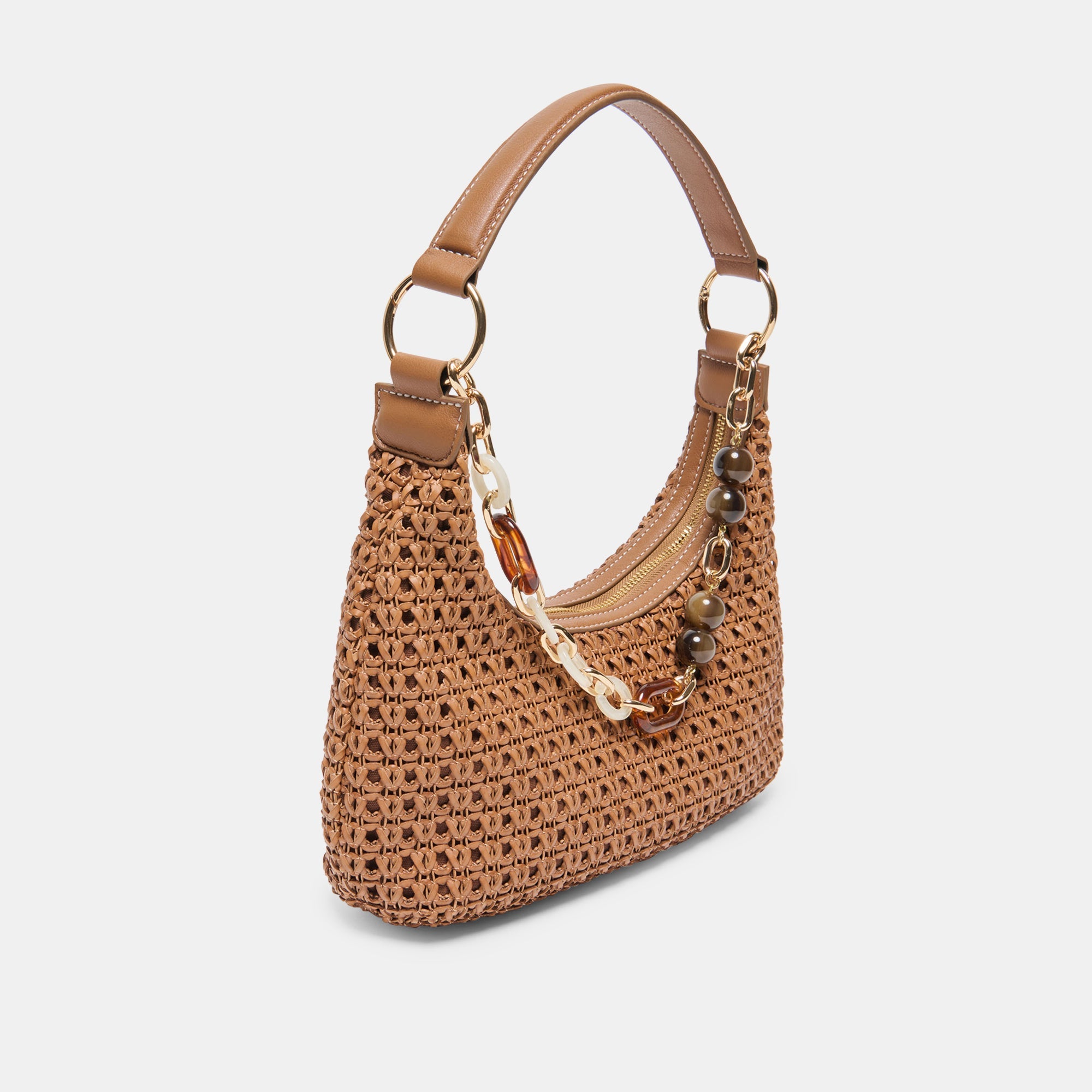 POPPIE SADDLE WOVEN RAFFIA - view 2