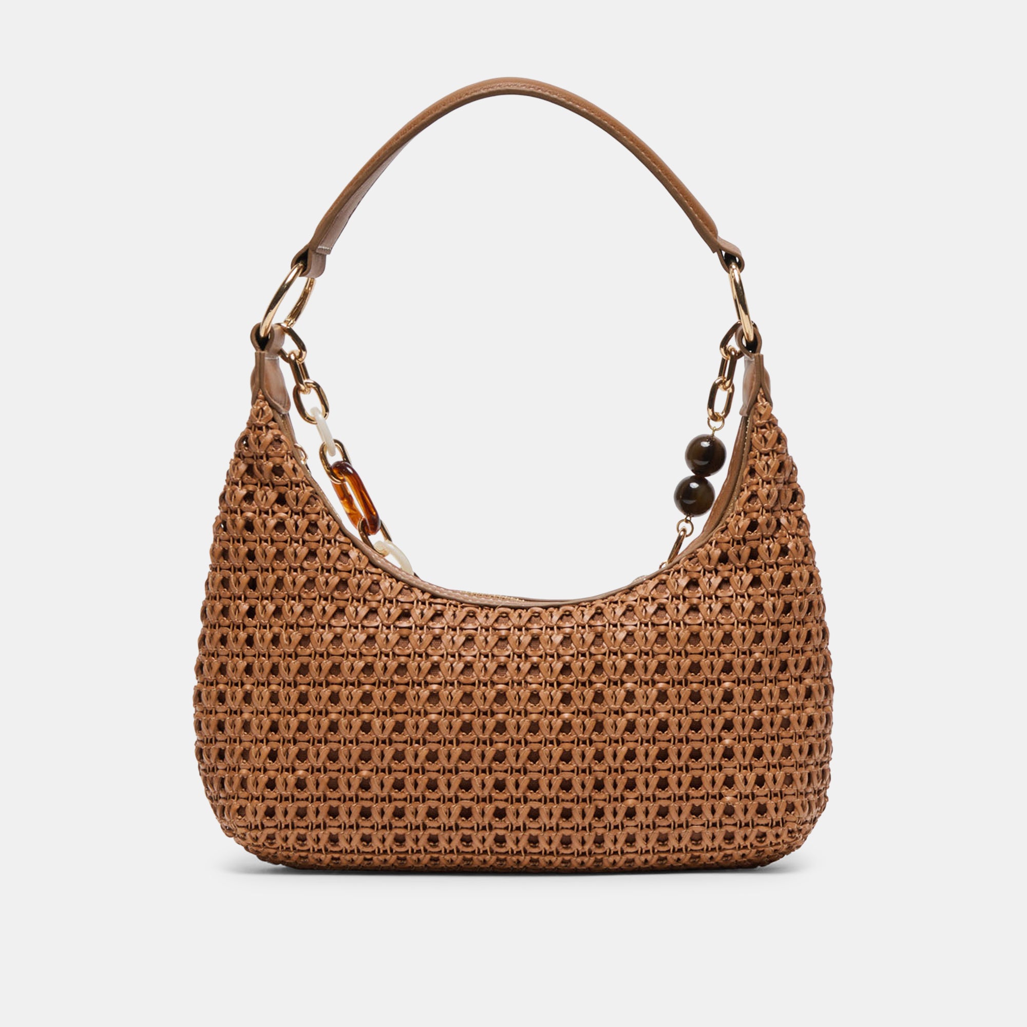 POPPIE SADDLE WOVEN RAFFIA - view 3