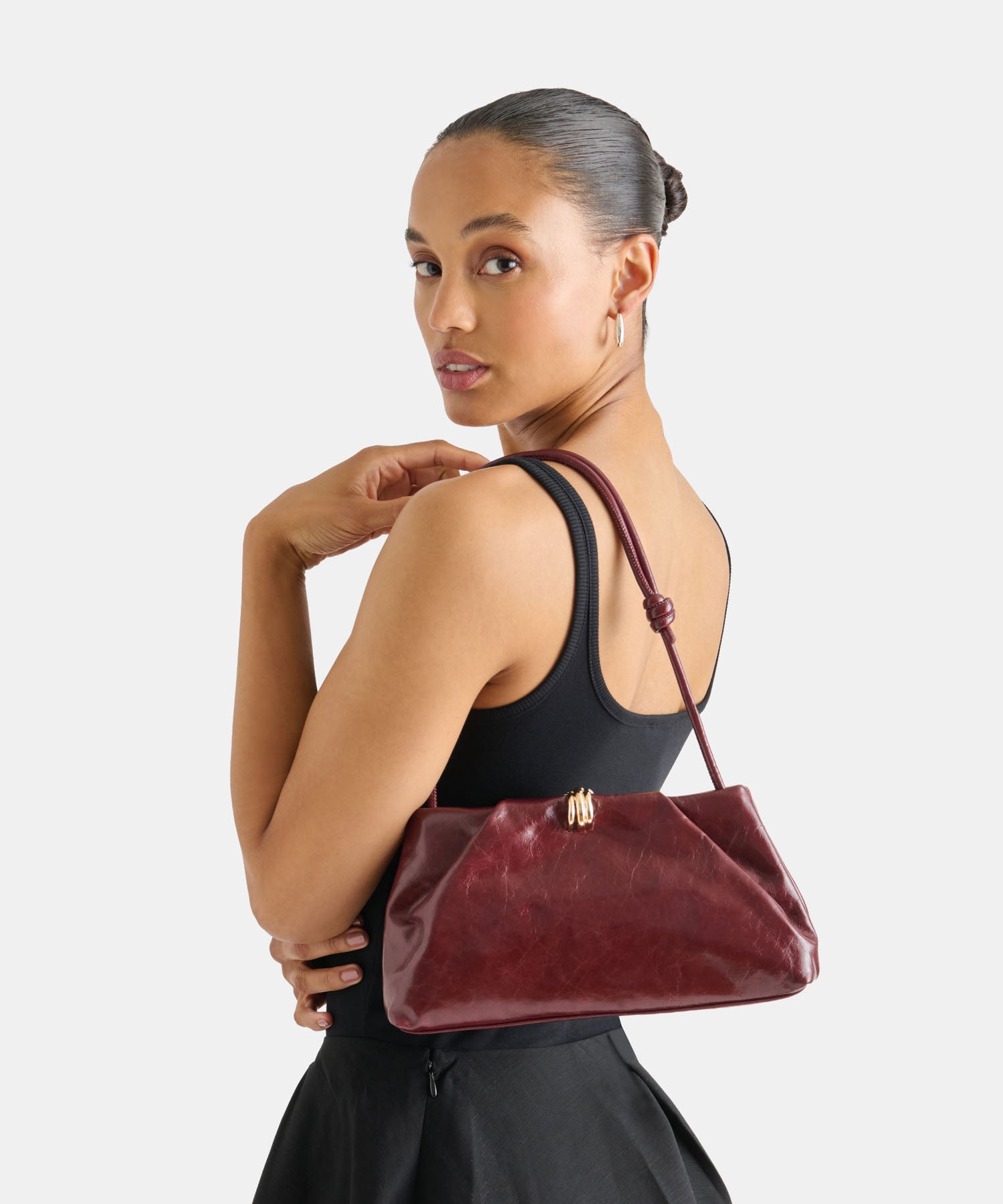 RAVEL-P OXBLOOD LEATHER - view 2