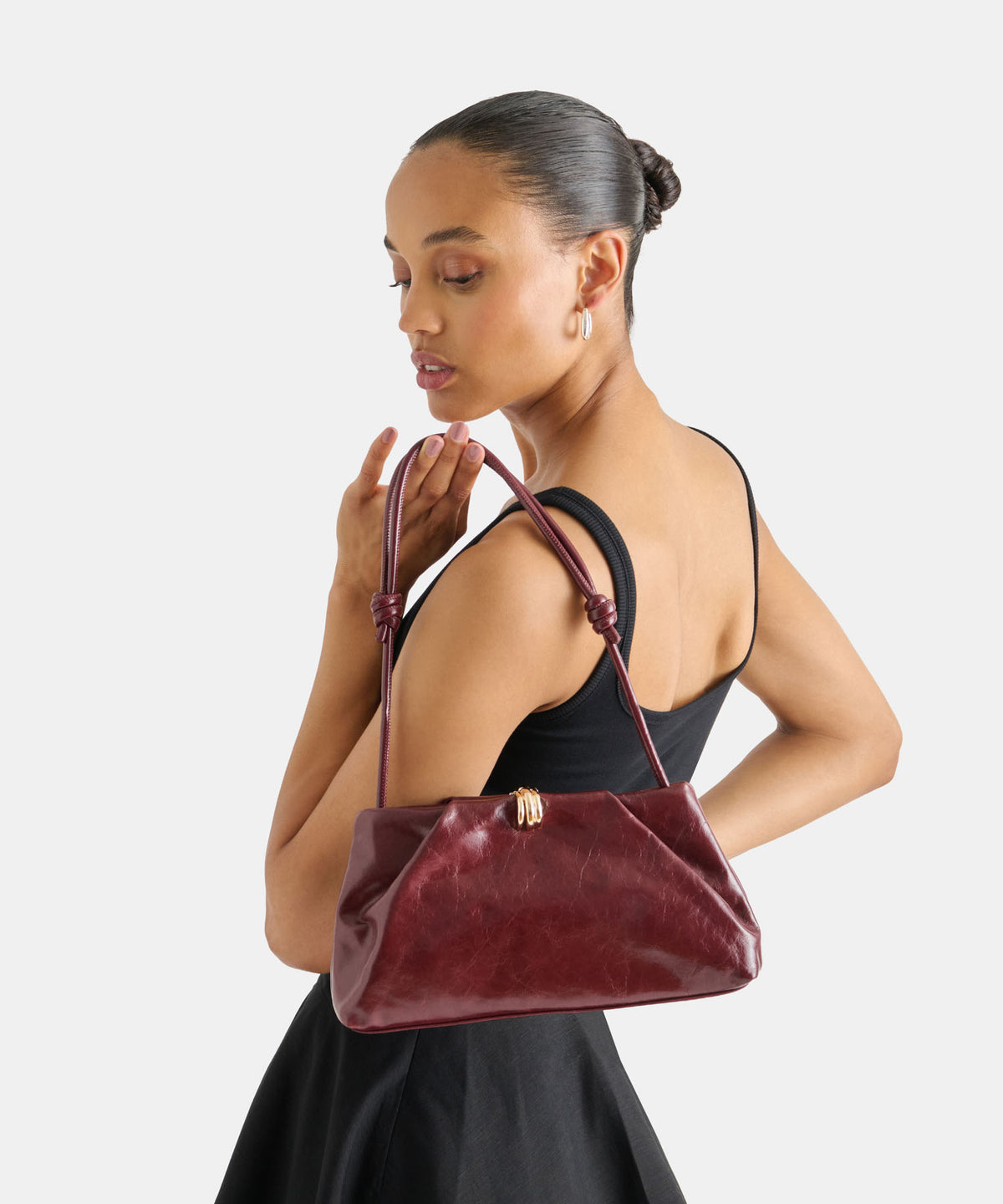 RAVEL-P OXBLOOD LEATHER - view 4