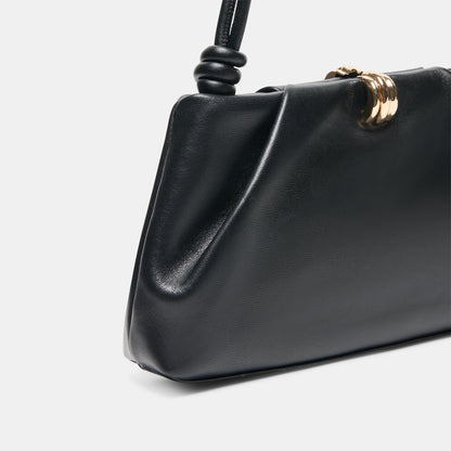 RAVEL BLACK LEATHER