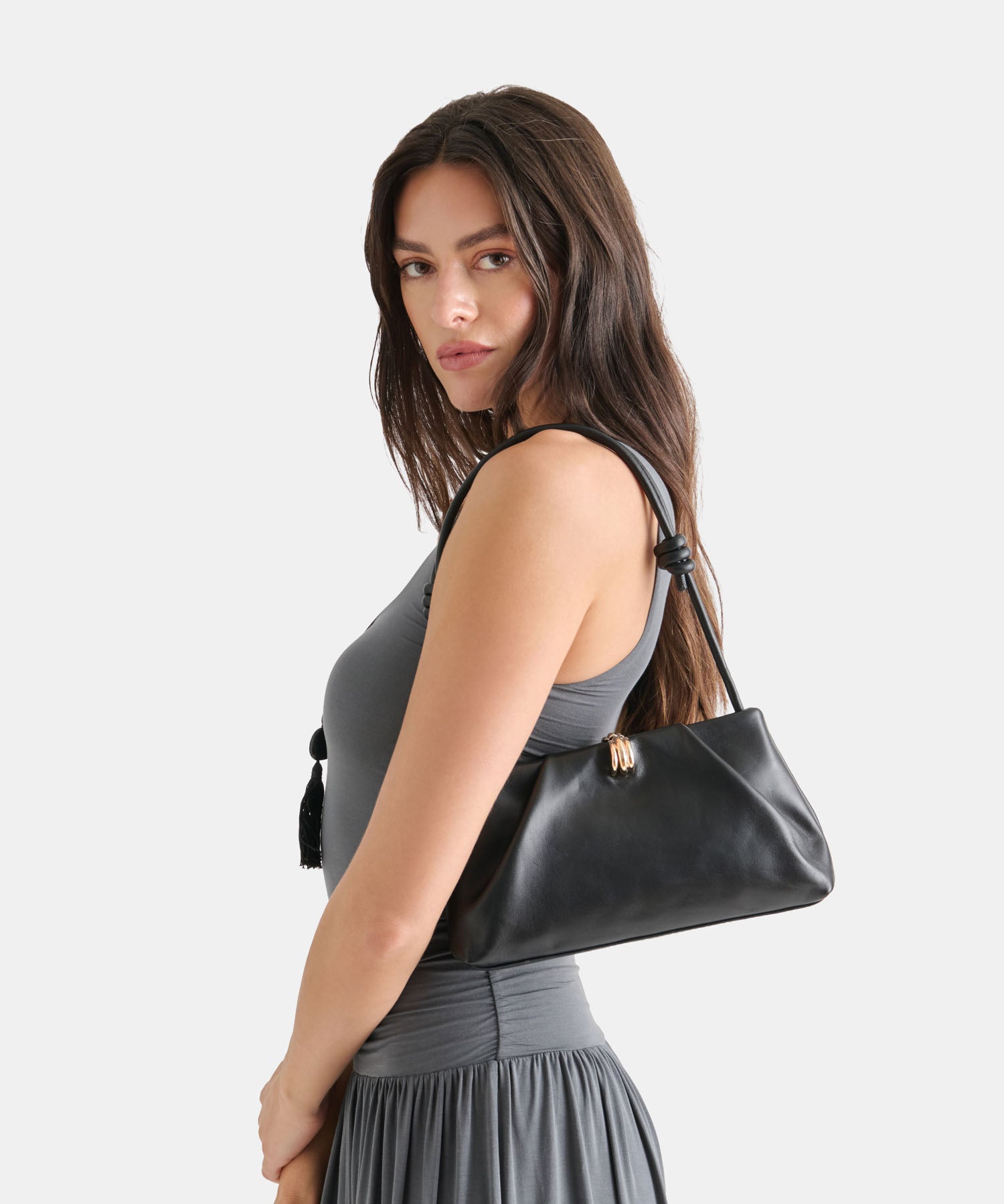 RAVEL BLACK LEATHER - view 2